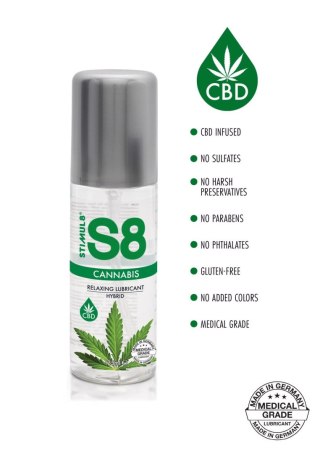 S8 Hybrid Cannabis Lube 125ml Cannabis SCALA