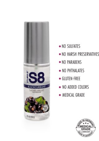 S8 WB Flavored Lube 50ml Blackcurrant SCALA