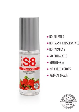 S8 WB Flavored Lube 50ml Strawberry SCALA