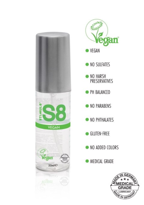 S8 WB Vegan Lube 50ml Natural SCALA