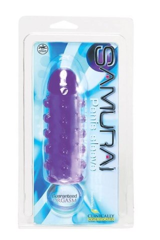 SAMURAI PENIS SLEEVE PURPLE TONGA