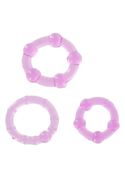 Stay Hard - Three Rings Purple SCALA