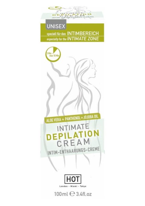 Żel/sprej-HOT Intimate Depilation Cream 100 ml HOT Productions & Vertriebs GmbH