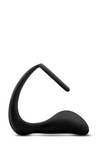ANAL ADVENTURES COCK RING PLUG BLACK TONGA