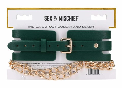 Cutout Collar And Leash TONGA