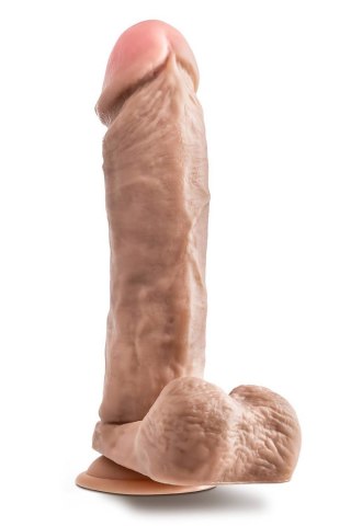DR. SKIN MR. MAGIC 9 INCH DILDO WITH BALLS BEIGE TONGA