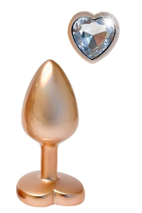 GLEAMING LOVE MATTE GOLD PLUG SMALL TONGA