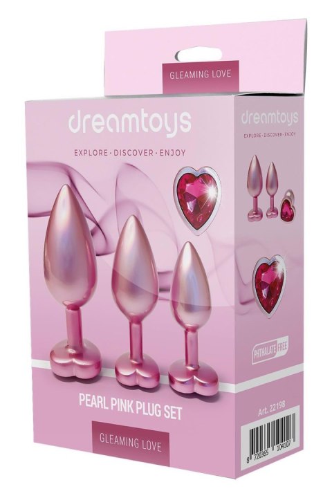 GLEAMING LOVE MATTE PINK PLUG SET TONGA
