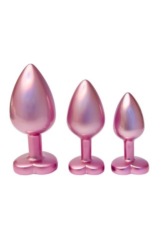 GLEAMING LOVE MATTE PINK PLUG SET TONGA
