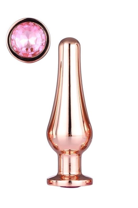 GLEAMING LOVE ROSE GOLD PLEASURE PLUG M TONGA