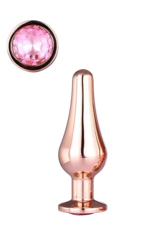 GLEAMING LOVE ROSE GOLD PLEASURE PLUG S TONGA