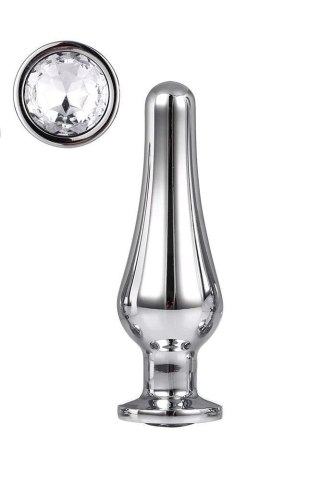 GLEAMING LOVE SILVER PLEASURE PLUG M TONGA