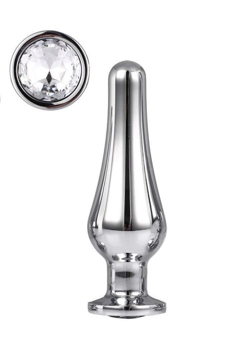 GLEAMING LOVE SILVER PLEASURE PLUG M TONGA