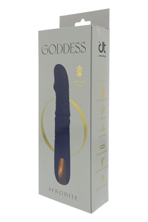 GODDESS AFRODITE UP AND DOWN VIBRATOR WITH ROTATING BEADS TONGA