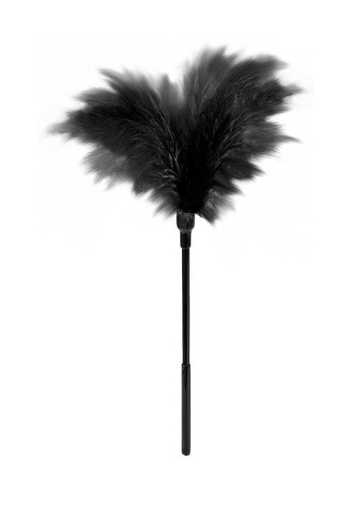 GP SMALL FEATHER TICKLER BLACK TONGA