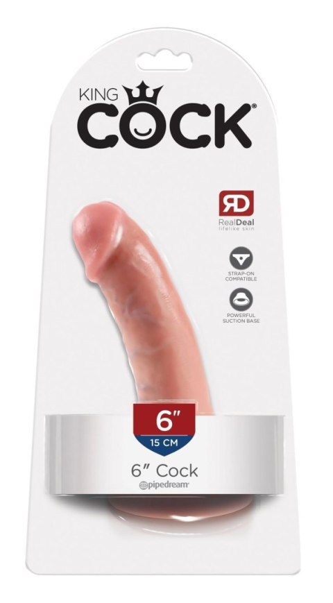 KING COCK 6 INCH COCK LIGHT TONGA