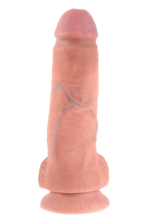 KING COCK 8 INCH COCK WITH BALLS LIGHT TONGA