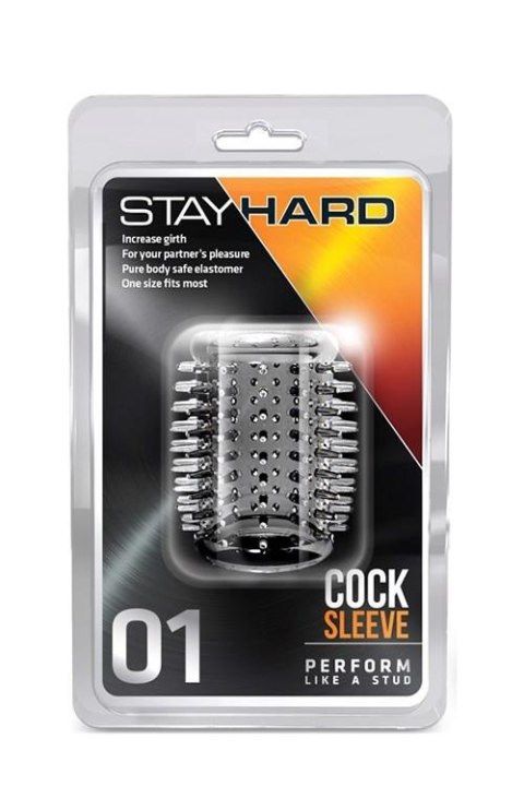 STAY HARD COCK SLEEVE 01 CLEAR TONGA