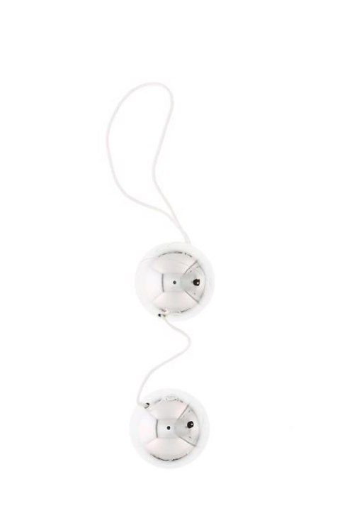 VIBRATONE DUO BALLS SILVER BLISTERCARD TONGA