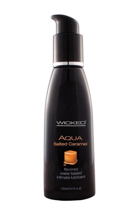 WICKED AQUA SALTED CARAMEL FLAVORED 120M TONGA