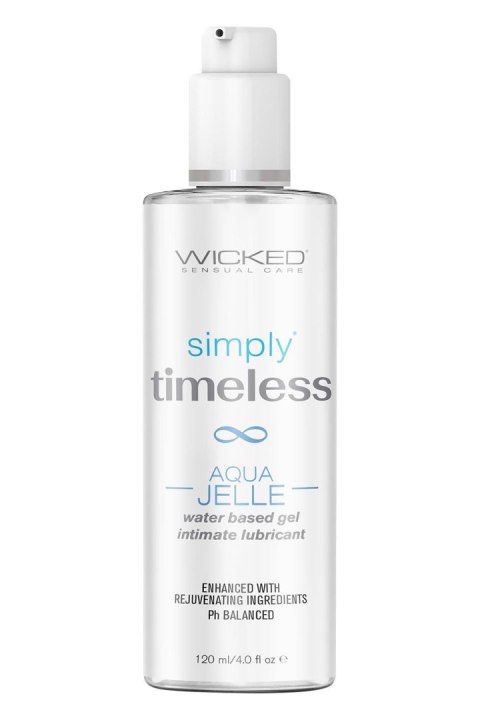 WICKED SIMPLY TIMELESS AQUA JELLE LUBRICANT 120ML TONGA