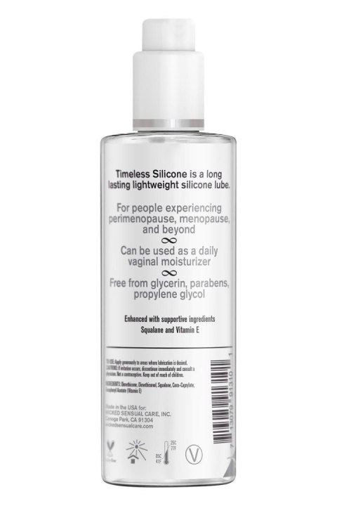 WICKED SIMPLY TIMELESS SILICONE LUBRICANT 120ML TONGA