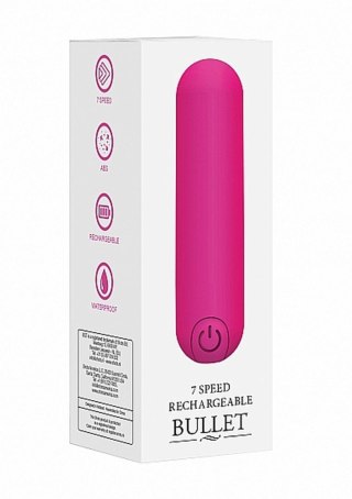 10 Speed Rechargeable Bullet - Pink SHOTS