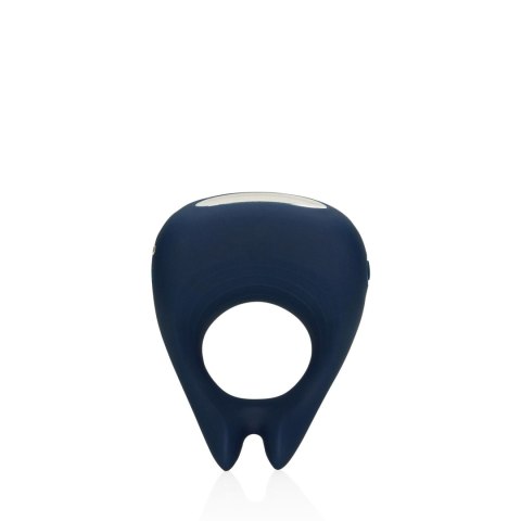 Pointed Vibrating Cock Ring - Baltic Blue SHOTS