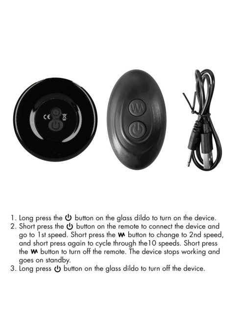 Ribbly - With Suction Cup and Remote - 10 Speed - Black SHOTS