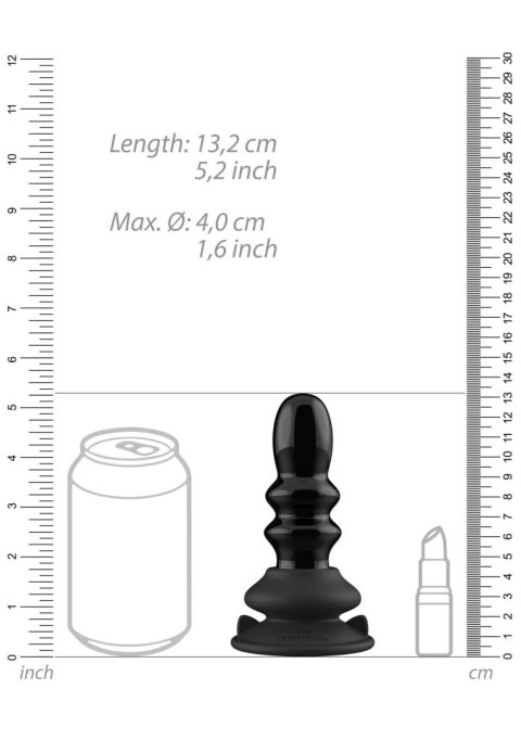 Ribbly - With Suction Cup and Remote - 10 Speed - Black SHOTS