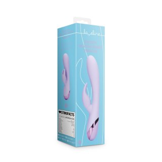 Smooth Silicone Rabbit Vibrator - Digital Lavender SHOTS