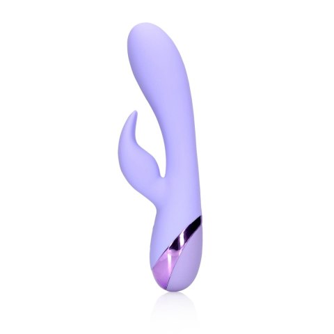 Smooth Silicone Rabbit Vibrator - Digital Lavender SHOTS