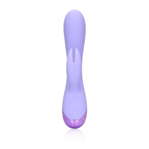 Smooth Silicone Rabbit Vibrator - Digital Lavender SHOTS