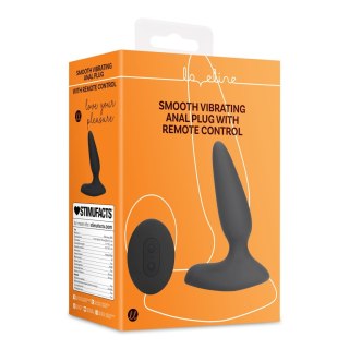 Smooth Vibrating Anal Plug with Remote Control SHOTS