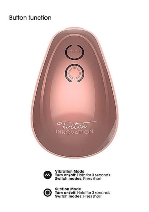 Twitch Hands - Free Suction & Vibration Toy - Rose SHOTS