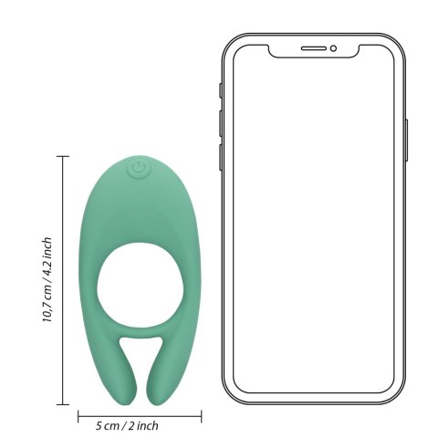 Ultra Soft Silicone Pointed Cock Ring SHOTS