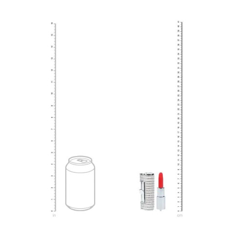 Angel - Lipstick Vibrator with 4 Attachments - Clear SHOTS