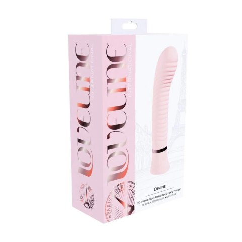 Divine - Ribbed G-spot Vibe - Pink SHOTS