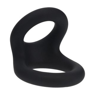Double O Silicone Cockring - S - Black SHOTS