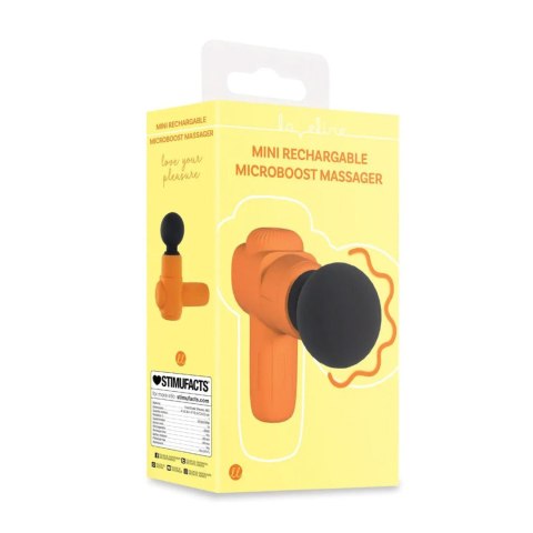 Mini Rechargable Microboost Massager - Orange SHOTS