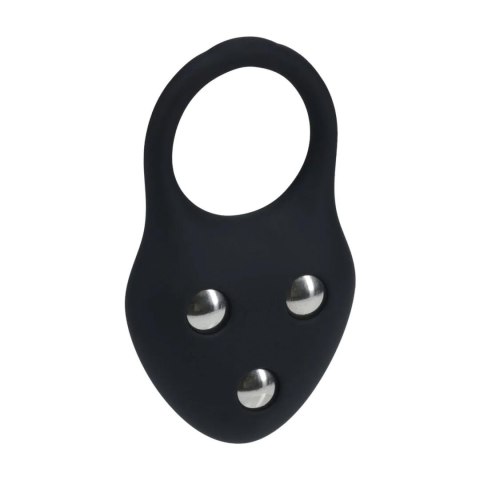 Silicone Training Cockring - L - Black SHOTS