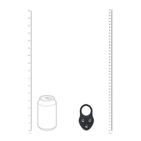Silicone Training Cockring - L - Black SHOTS