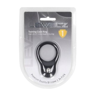 Silicone Training Cockring - S - Black SHOTS