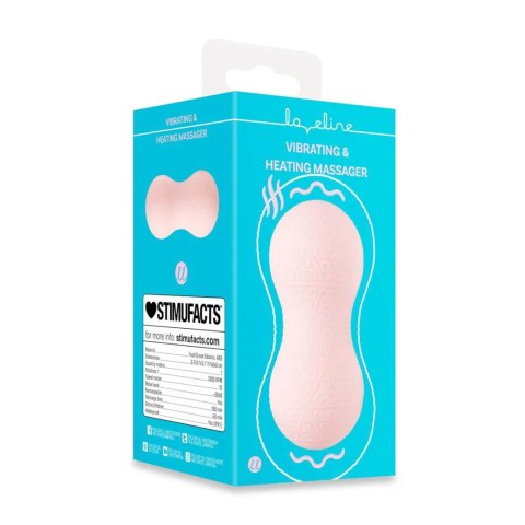 Vibrating and Heating Massager - Pink SHOTS