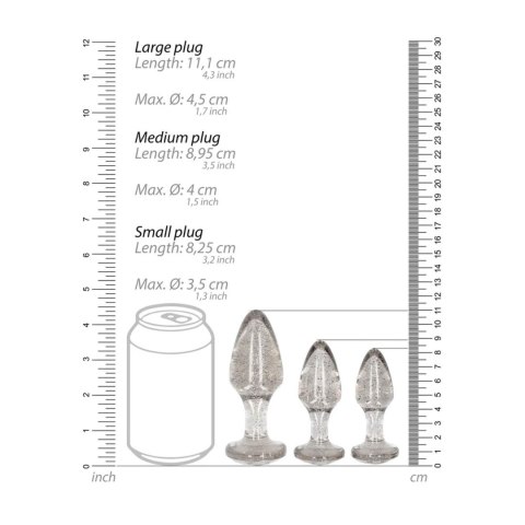 Acrylic Butt Plug Set SHOTS