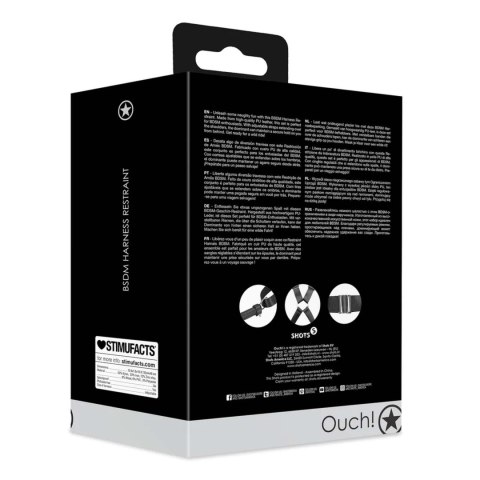 BSDM Harness Restraint - Black SHOTS