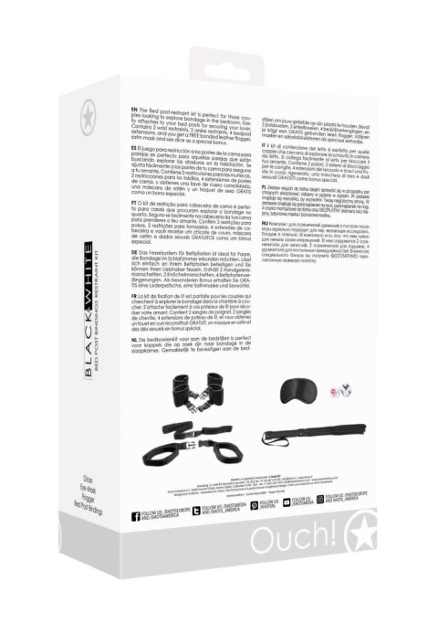 Bed Post Bindings Restraint Kit SHOTS