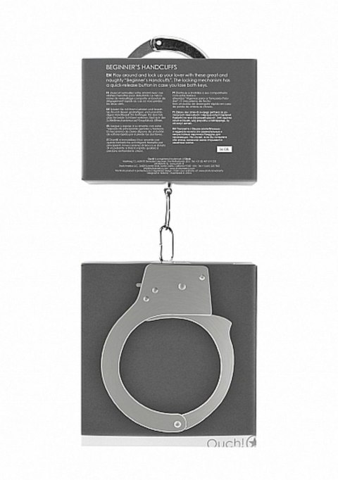 Beginner""s Handcuffs - Metal SHOTS