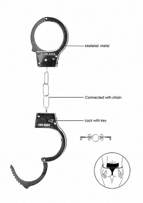 Beginner""s Handcuffs - Metal SHOTS