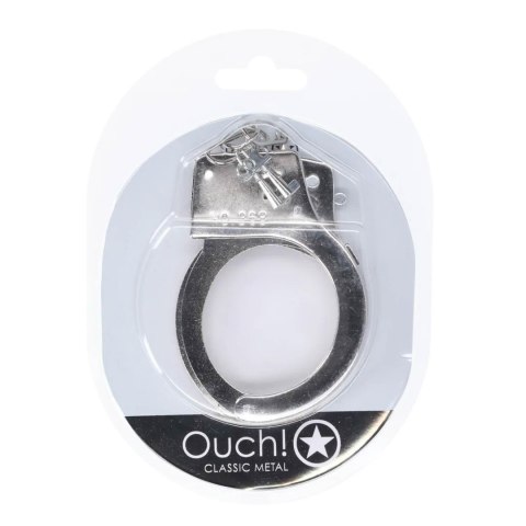 Classic Metal Handcuffs - Silver SHOTS